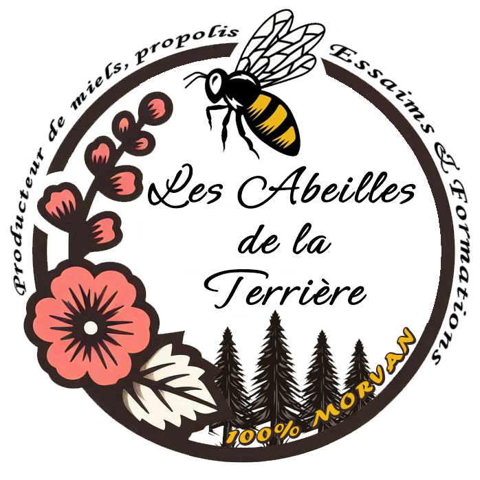 Logo Les Abeilles de la Terrière